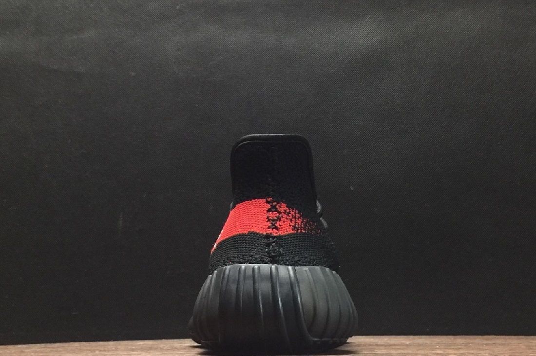 Supreme Yeezy Replica 350 Black Red on Sale (5)